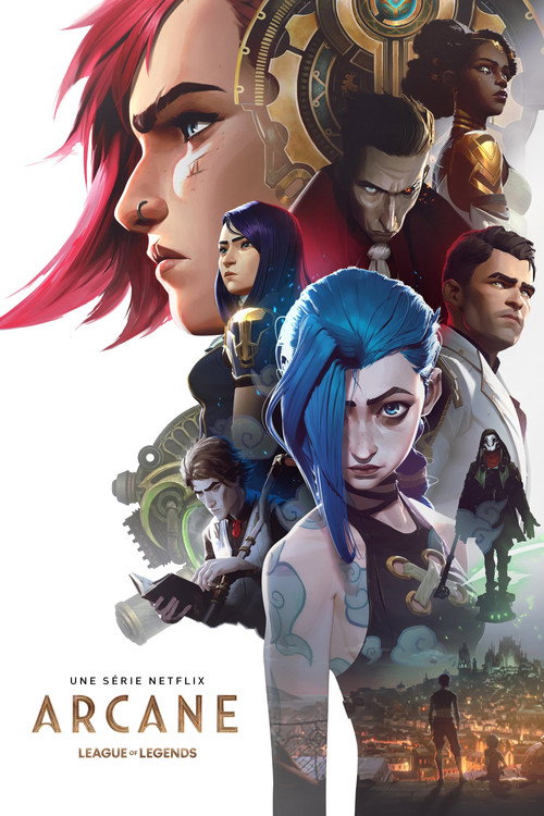 Affiche de la série d'animation Arcane