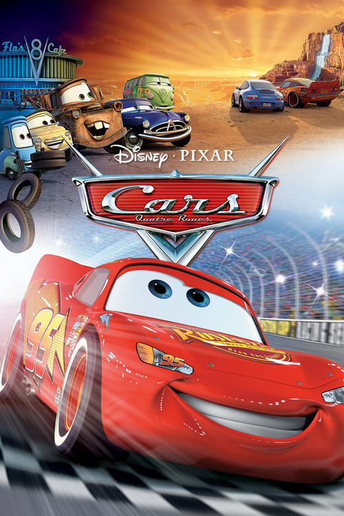 Affiche du film d'animation Cars : Quatre roues