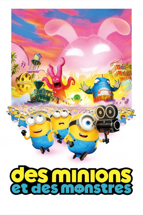 Affiche du film d'animation Des Minions et des Monstres