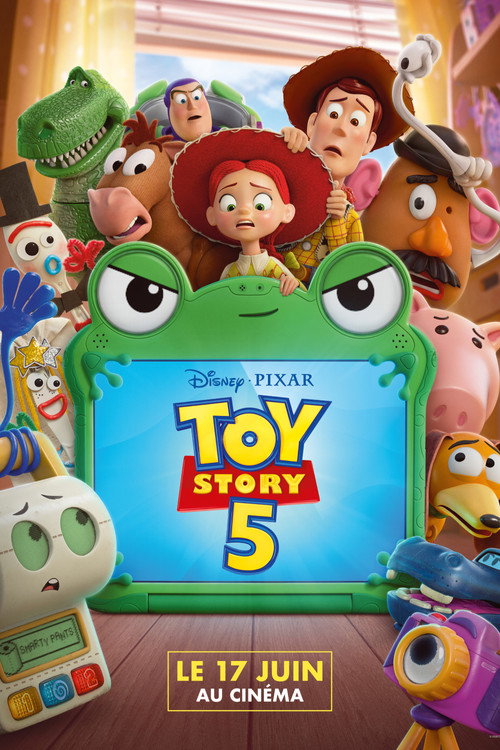 Affiche de Toy Story 5, le dernier film sorti de la saga