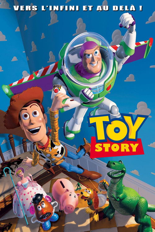 Affiche du premier film d'animation Toy Story