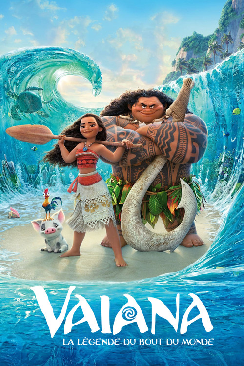 Affiche du film d'animation Vaiana, la légende du bout du monde